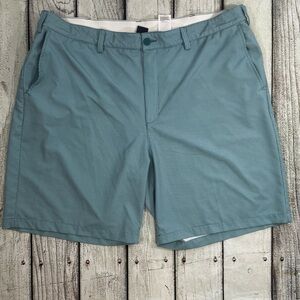 Reebok Golf Men’s Big & Tall Shorts 46W Blue Teal Stretch Performance
